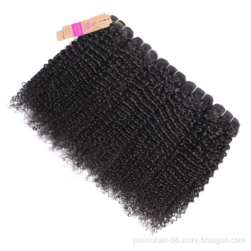 Double Drawn Indian Remy Kinky Curly Human Hair Weave Extension In Bulk,Buy Bulk Hair Weave For Sale In Zambia